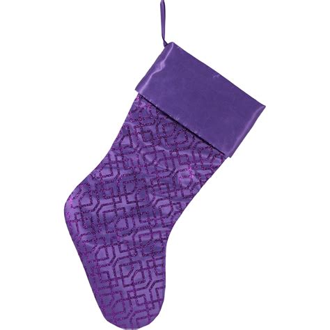 purple stockings for christmas